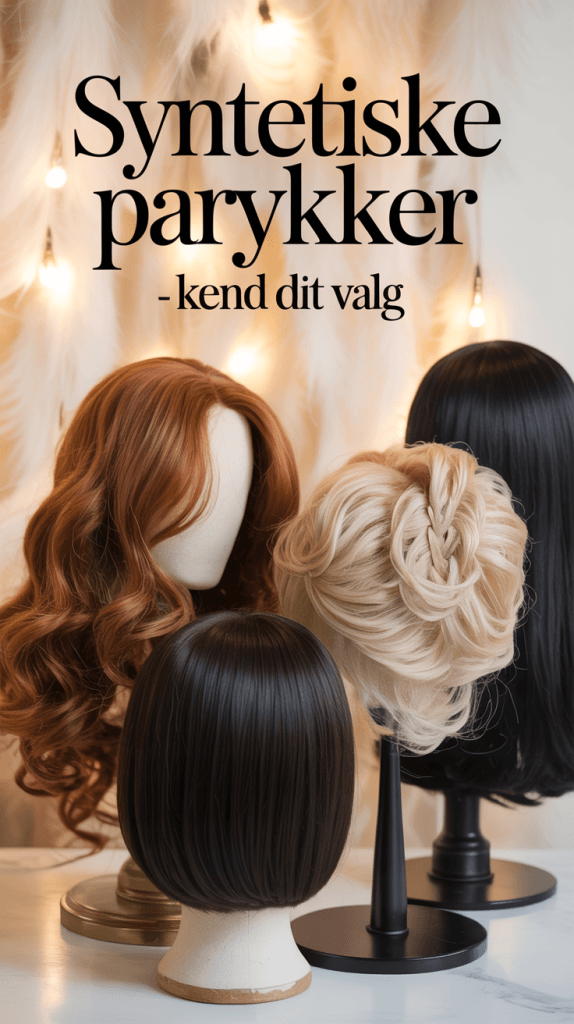 kend dit valg af syntetiske parykker