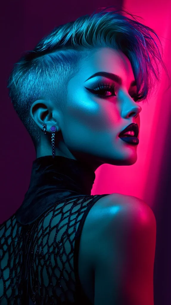 Neonparykker til Rave og Festival