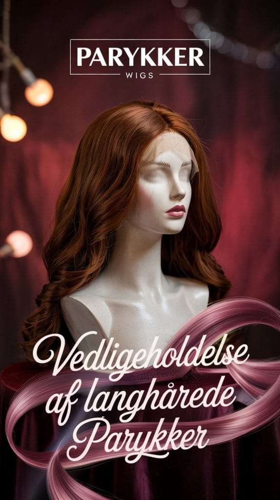 Vedligeholdelse af langhåret parykker