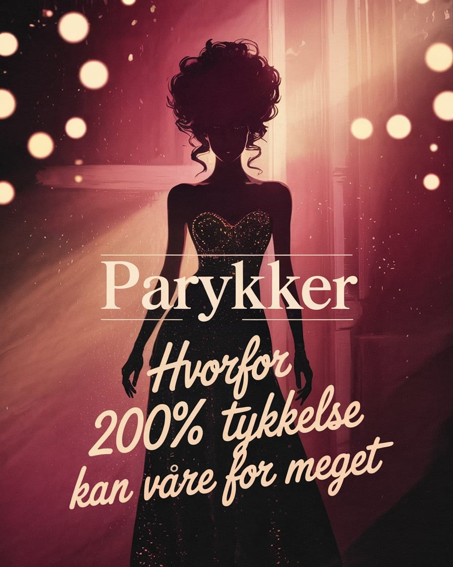 langhåret parykker