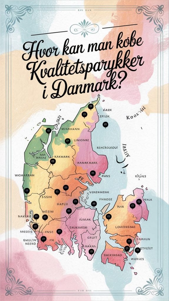 langhåret parykker i Danmark