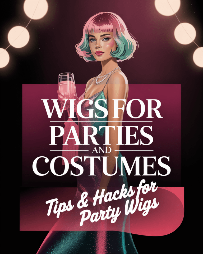 wigs for parties and costumes