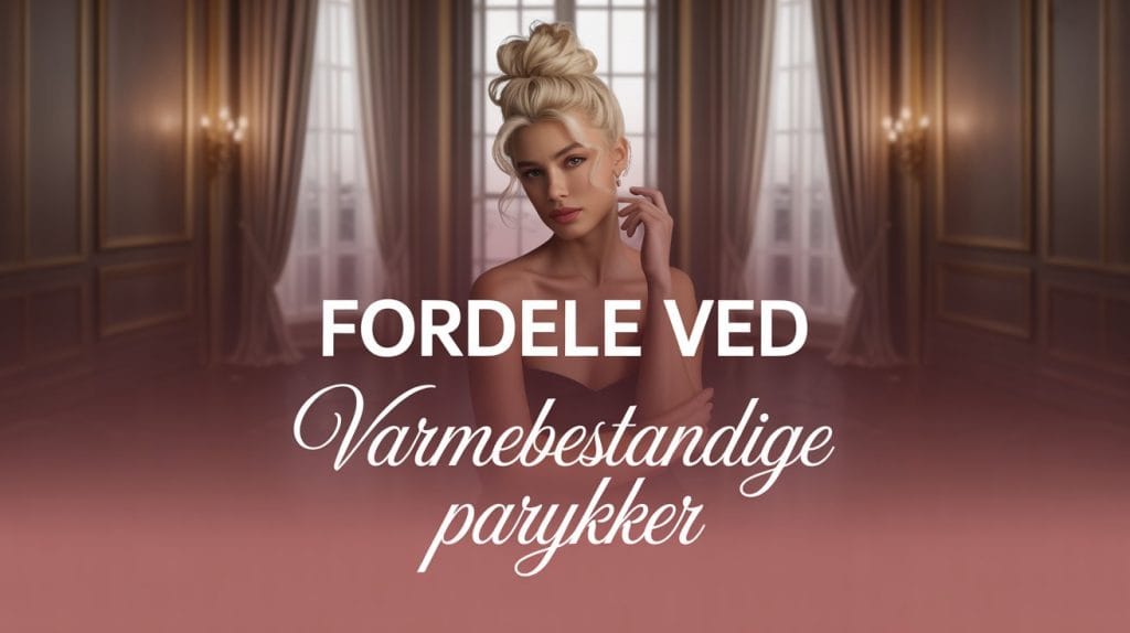 Syntetiske Parykker med Varmebestandigt Fiber