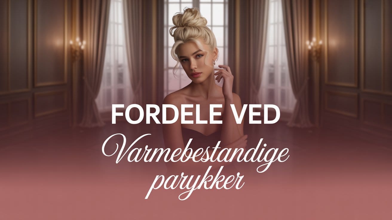 Syntetiske Parykker med Varmebestandigt Fiber