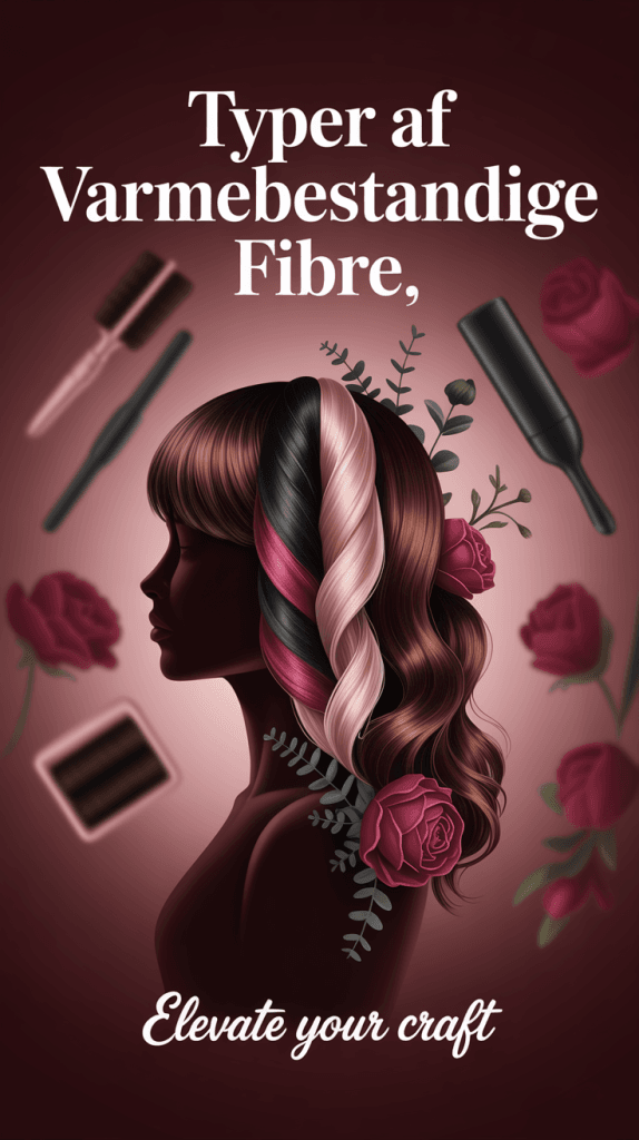 Syntetiske Parykker med Varmebestandigt Fiber